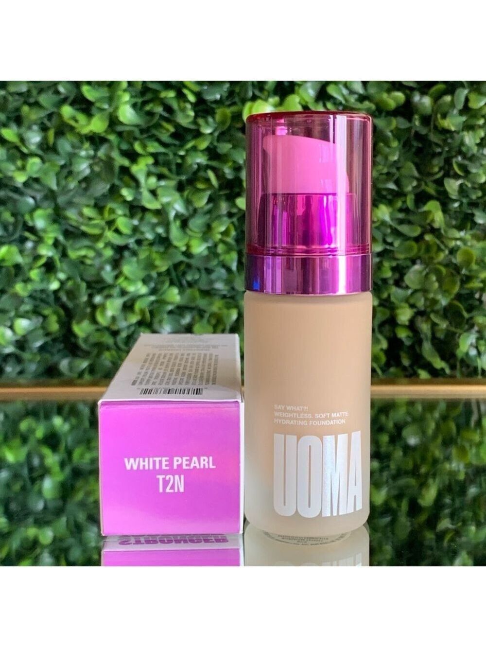 UOMA Beauty T2N WHITE PEARL Say What?! Foundation | NEW | Say What Foundation 🆕